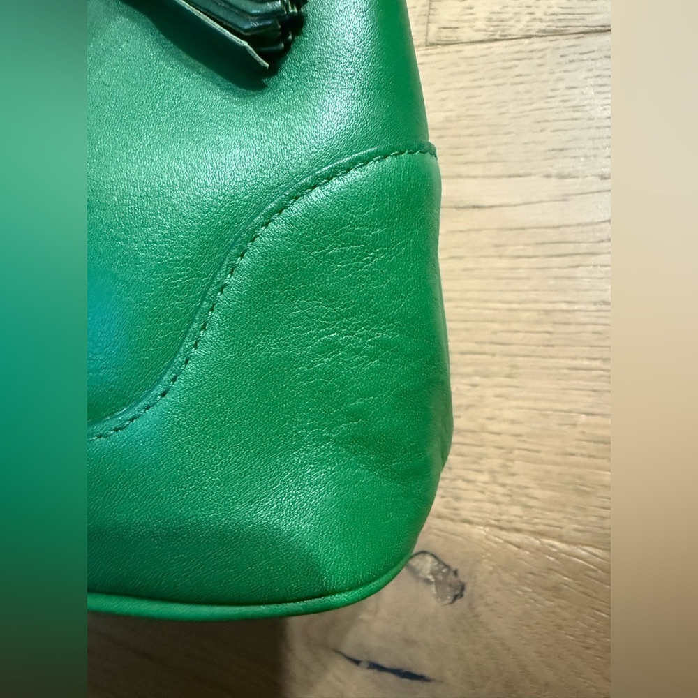 NWOT Vintage Coach Rare Green Hampton Carryall Satchel (E05S-7467) - Picture 16 of 16